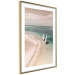 Wall Poster Romantic Coast - beach landscape and sailboats on the azure sea 129475 additionalThumb 7