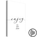 Canvas Enjoy the Little Things (1-piece) Vertical - English inscription 130775 additionalThumb 6