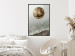 Poster Green Tide - moon and sea imitation in an abstract motif 131775 additionalThumb 4