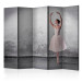 Folding Screen Ballerina Like from Degas' Painting II (5-piece) - dancing woman 133375