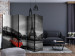Room Divider Eiffel Tower and Red Car II - colorful car and gray city 133775 additionalThumb 4