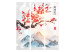 Room Divider Mount Fuji (3-piece) - artistic landscape of mountains and cherry blossoms 134275 additionalThumb 7