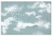 Canvas Geese in the Clouds (1-piece) Wide - landscape with birds in the sky 143475