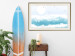Wall Poster Foaming Waves - Gulls Against the Backdrop of the Sun Above the Blue Sea Water 144575 additionalThumb 16