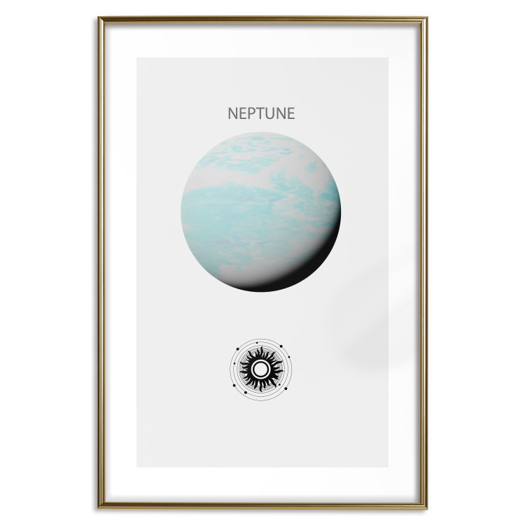 Wall Poster Planet Neptune - Gas Giant with the Solar System II 146475 additionalImage 20