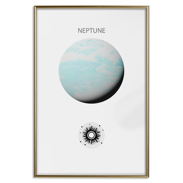 Wall Poster Planet Neptune - Gas Giant with the Solar System II 146475 additionalImage 24