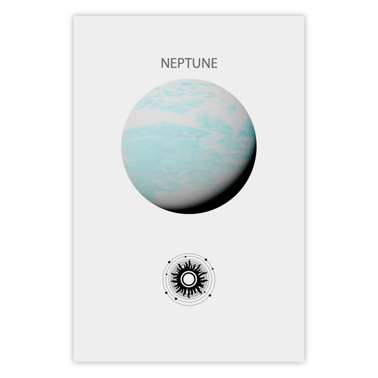 Wall Poster Planet Neptune - Gas Giant with the Solar System II 146475