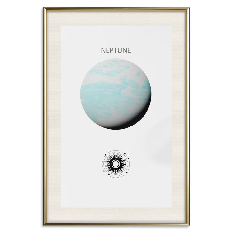 Wall Poster Planet Neptune - Gas Giant with the Solar System II 146475 additionalImage 25