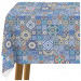 Tablecloth Blue connections - a motif inspired by patchwork ceramics 147275