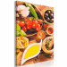 Paint by Number Kit Italian Flavors - Vegetables and Spices on a Wooden Kitchen Counter 148875 additionalThumb 3