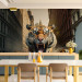 Wall Mural Urban Jungle - A Menacing Roaring Tiger on the Street in New York City 150675 additionalThumb 6
