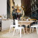 Wall Mural Urban Jungle - A Menacing Roaring Tiger on the Street in New York City 150675 additionalThumb 7