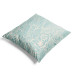 Decorative Velor Pillow Turquoise Pattern - Abstract Composition With Organic Shapes 151375 additionalThumb 4
