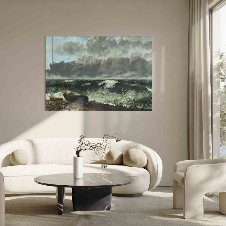 Reproduction Painting The Stormy Sea or, The Wave 157175 additionalImage 3
