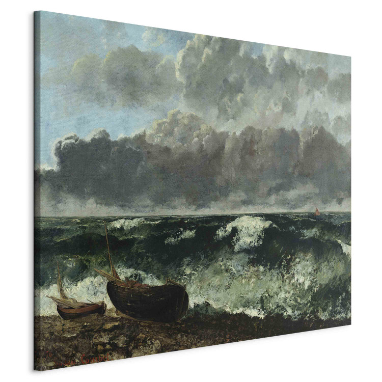 Reproduction Painting The Stormy Sea or, The Wave 157175 additionalImage 2