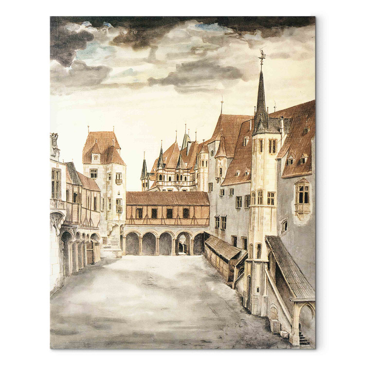 Art Reproduction Courtyard of the former castle in Innsbruck  159775