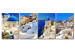 Canvas Santorini - the white city 50575