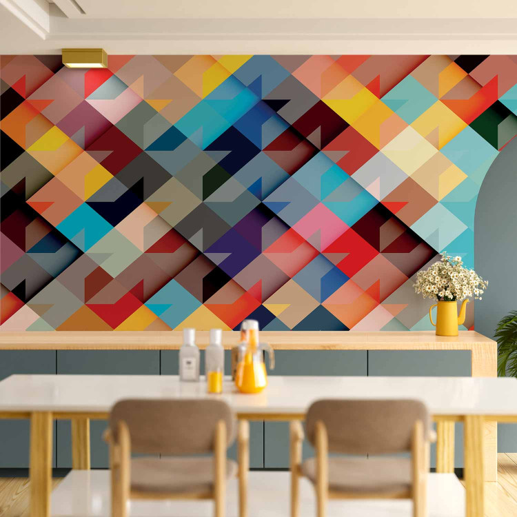 Photo Wallpaper Colour Patchwork 62275 additionalImage 6