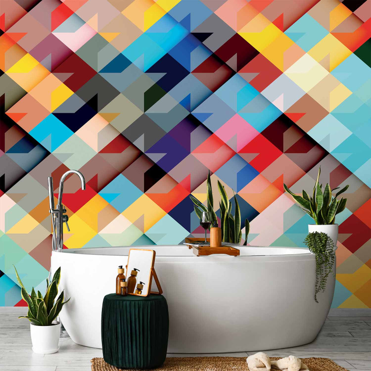 Photo Wallpaper Colour Patchwork 62275 additionalImage 8