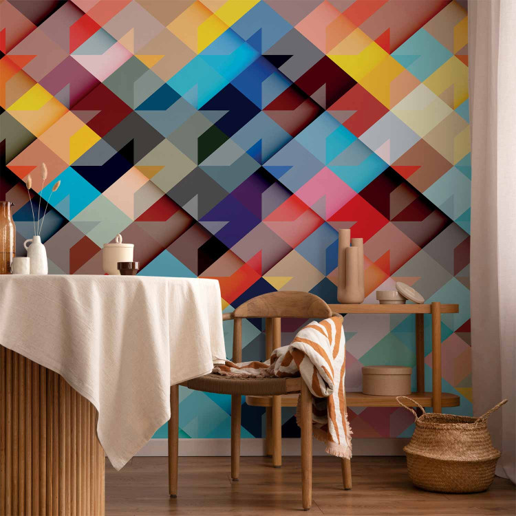 Photo Wallpaper Colour Patchwork 62275 additionalImage 4