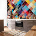 Photo Wallpaper Colour Patchwork 62275 additionalThumb 7