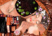 Canvas Art Print Klimt inspiration - The Color of Love 64575 additionalThumb 5