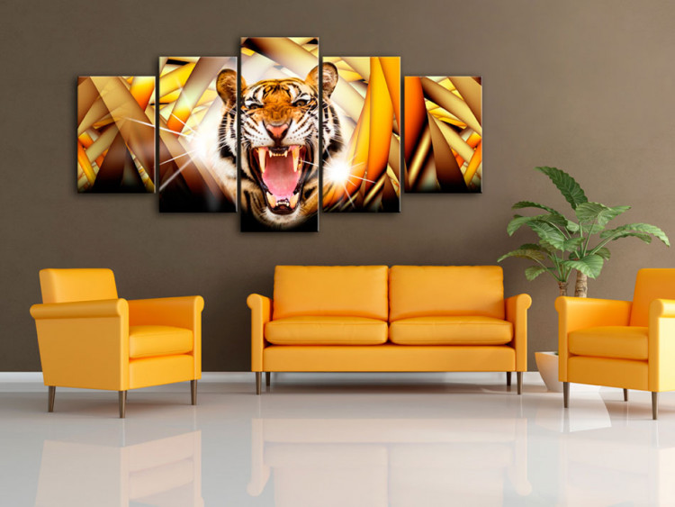 Canvas Energy of Tiger 68575 additionalImage 3