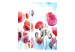 Room Divider Screen Swayed by the Wind - colorful poppy flowers in a meadow in watercolor motif 95575 additionalThumb 3