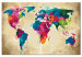 Paint by Number Kit World Map (Colourful) 107485 additionalThumb 4