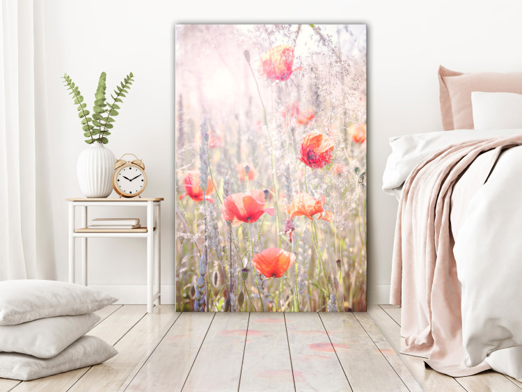 Canvas Print Colors of Spring (1-part) - Blooming Poppies in Flowery Meadow 116385 additionalImage 3