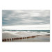 Wall Poster Baltic Sea - Scandinavian beach landscape with turbulent waves 117285