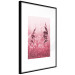 Wall Poster Ruby Spikes - simple composition with field plants in pink tones 119185 additionalThumb 13