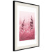 Wall Poster Ruby Spikes - simple composition with field plants in pink tones 119185 additionalThumb 3