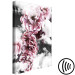 Canvas Sacrum Profanum - interpenetrating photos of clouds and pink flowers 122785 additionalThumb 6