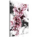 Canvas Sacrum Profanum - interpenetrating photos of clouds and pink flowers 122785 additionalThumb 2