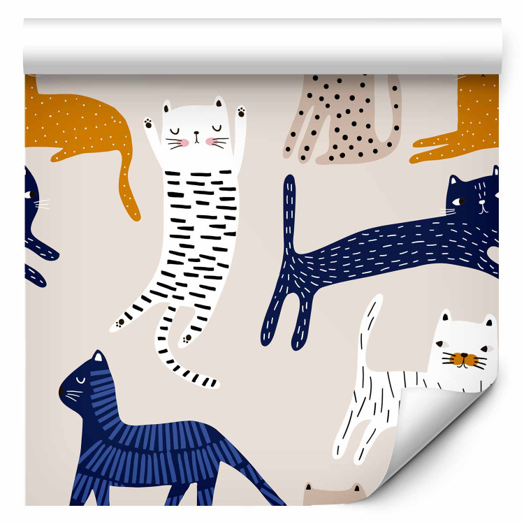 Modern Wallpaper Lively Cats 126985 additionalImage 6