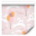 Modern Wallpaper Rabbit and Balloons 127185 additionalThumb 1