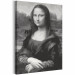Paint by Number Kit Black and White Mona Lisa 127485 additionalThumb 4