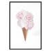 Poster Taste of Flowers - abstract ice cream made of flowers on white background 128085 additionalThumb 17