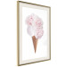Poster Taste of Flowers - abstract ice cream made of flowers on white background 128085 additionalThumb 3