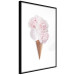 Poster Taste of Flowers - abstract ice cream made of flowers on white background 128085 additionalThumb 6