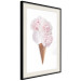 Poster Taste of Flowers - abstract ice cream made of flowers on white background 128085 additionalThumb 2