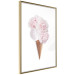Poster Taste of Flowers - abstract ice cream made of flowers on white background 128085 additionalThumb 9