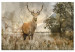 Large canvas print Watercolour Deer [Large Format] 128685
