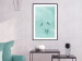 Wall Poster Seagreen Sky - abstract birds against light sky and clouds 129585 additionalThumb 23