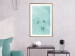 Wall Poster Seagreen Sky - abstract birds against light sky and clouds 129585 additionalThumb 13