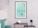 Wall Poster Seagreen Sky - abstract birds against light sky and clouds 129585 additionalThumb 24