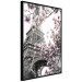 Poster Magnolias in the Sun of Paris - pink flowers against the gray backdrop of the Eiffel Tower 132285 additionalThumb 13