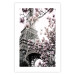 Poster Magnolias in the Sun of Paris - pink flowers against the gray backdrop of the Eiffel Tower 132285 additionalThumb 25