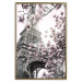 Poster Magnolias in the Sun of Paris - pink flowers against the gray backdrop of the Eiffel Tower 132285 additionalThumb 21